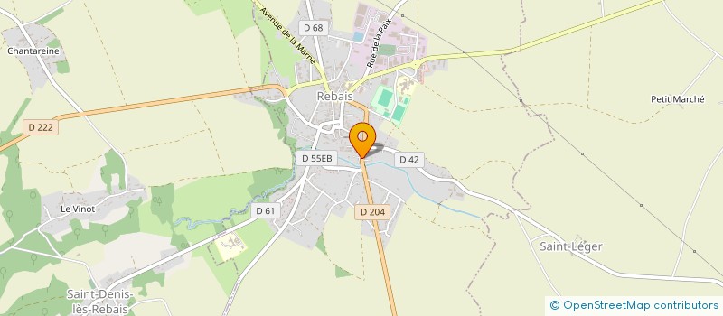 localisation de l'entreprise SOCIETE CIVILE IMMOBILIERE MAJESTICA  REBAIS