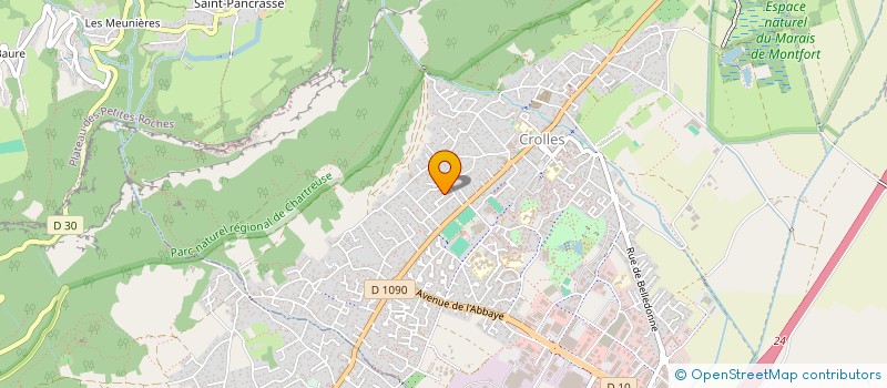 localisation de l'entreprise SOCIETE CIVILE IMMOBILIERE MAJURO  CROLLES
