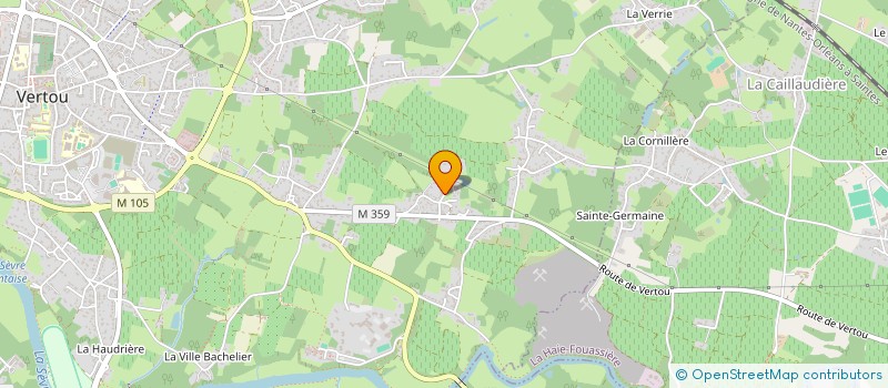 localisation de l'entreprise SOCIETE CIVILE IMMOBILIERE MALLET  VERTOU