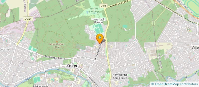localisation de l'entreprise SOCIETE CIVILE IMMOBILIERE MALOBERTI ET LE GUEN  YERRES
