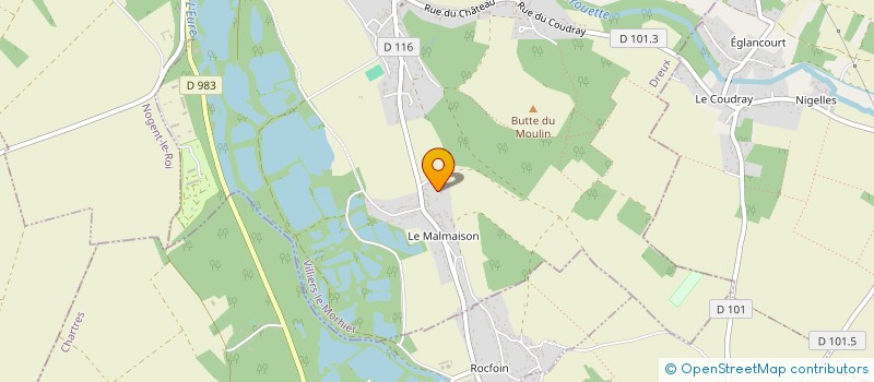 localisation de l'entreprise SOCIETE CIVILE IMMOBILIERE MALOLE à VILLIERS-LE-MORHIER