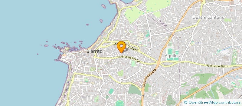 localisation de l'entreprise SOCIETE CIVILE IMMOBILIERE MALOU à BIARRITZ