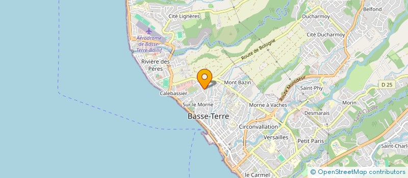 localisation de l'entreprise SOCIETE CIVILE IMMOBILIERE MAMAISON à BASSE-TERRE