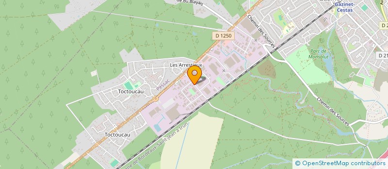 localisation de l'entreprise SOCIETE CIVILE IMMOBILIERE MAMICAU  CESTAS