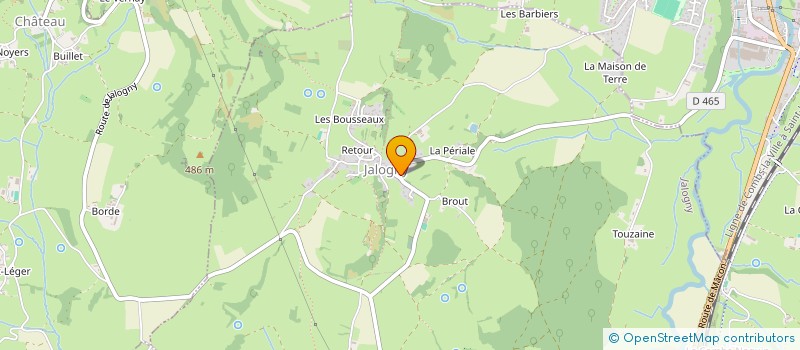 localisation de l'entreprise SOCIETE CIVILE IMMOBILIERE MAMIJUZO  CHERIZET