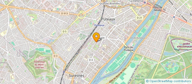 localisation de l'entreprise SOCIETE CIVILE IMMOBILIERE MAN JOB AYENA à SURESNES