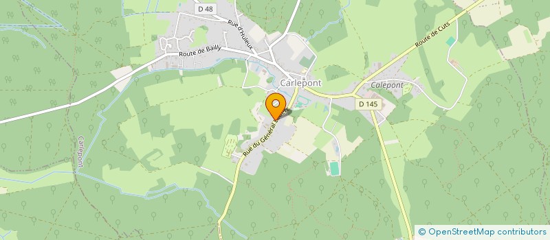 localisation de l'entreprise SOCIETE CIVILE IMMOBILIERE MANGIN  CARLEPONT