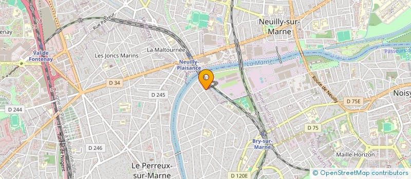 localisation de l'entreprise SOCIETE CIVILE IMMOBILIERE MARAILLAT à BRY-SUR-MARNE