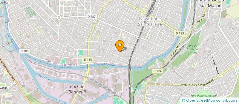 localisation de l'entreprise SOCIETE CIVILE IMMOBILIERE MARALEX à SAINT-MAUR-DES-FOSSES