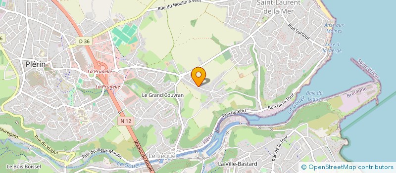 localisation de l'entreprise SOCIETE CIVILE IMMOBILIERE MARCEL BOTREL  PLERIN