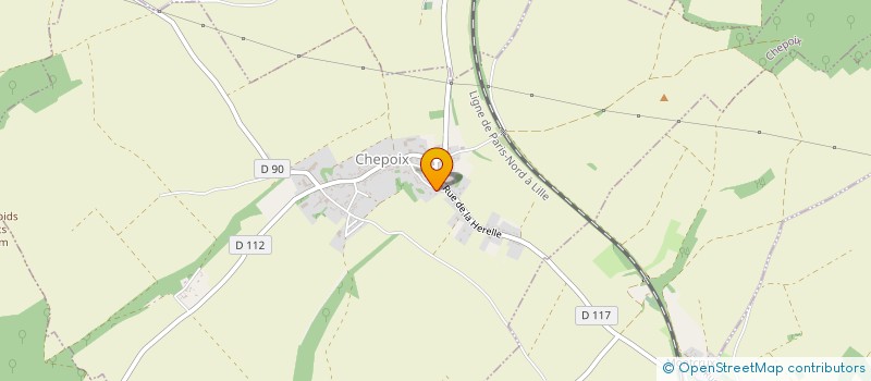 localisation de l'entreprise SOCIETE CIVILE IMMOBILIERE MARCO 60  CHEPOIX