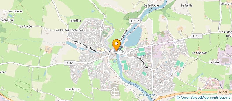 localisation de l'entreprise SOCIETE CIVILE IMMOBILIERE MARCOU  CHANGE