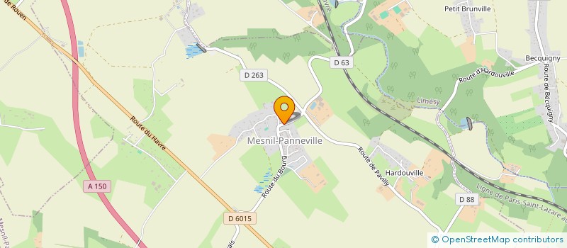 localisation de l'entreprise SOCIETE CIVILE IMMOBILIERE MARDELA  MESNIL-PANNEVILLE