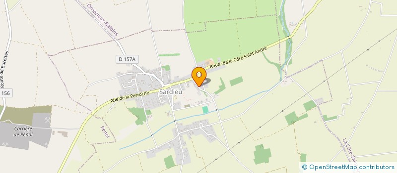 localisation de l'entreprise SOCIETE CIVILE IMMOBILIERE MAREL MIDI  SARDIEU