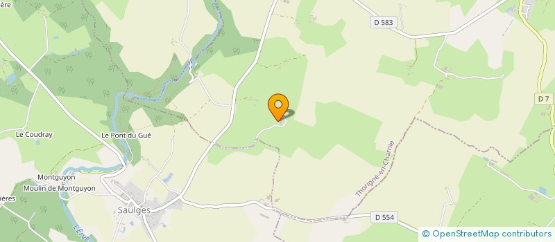 localisation de l'entreprise SOCIETE CIVILE IMMOBILIERE MARGOT  THORIGNE-EN-CHARNIE