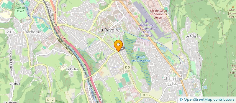 localisation de l'entreprise SOCIETE CIVILE IMMOBILIERE MARIE.C SCI MARIE.C  LA RAVOIRE