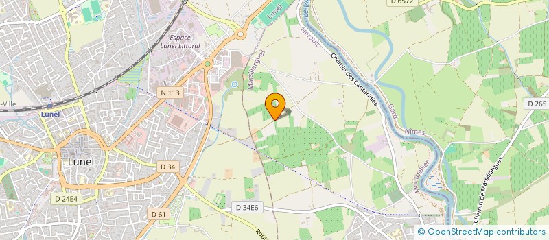 localisation de l'entreprise SOCIETE CIVILE IMMOBILIERE MARIE LOUISE  MARSILLARGUES