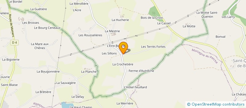 localisation de l'entreprise SOCIETE CIVILE IMMOBILIERE MARIGOULT à MONTCHEVREL
