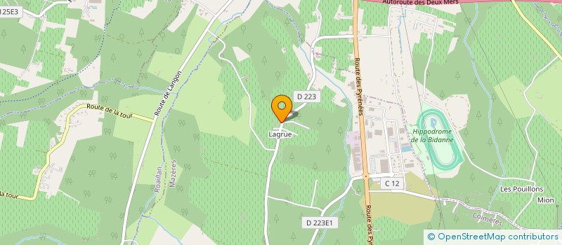 localisation de l'entreprise SOCIETE CIVILE IMMOBILIERE MARL PATRIMOINE à MAZERES