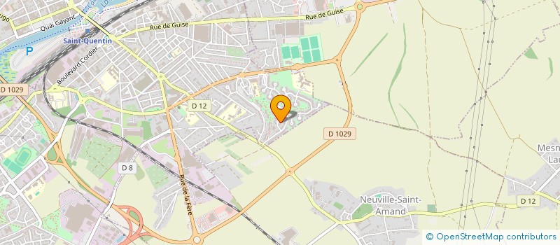 localisation de l'entreprise SOCIETE CIVILE IMMOBILIERE MARLENE à SAINT-QUENTIN