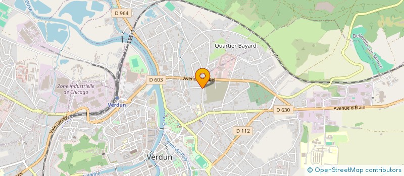 localisation de l'entreprise SOCIETE CIVILE IMMOBILIERE MARMAT2 à VERDUN