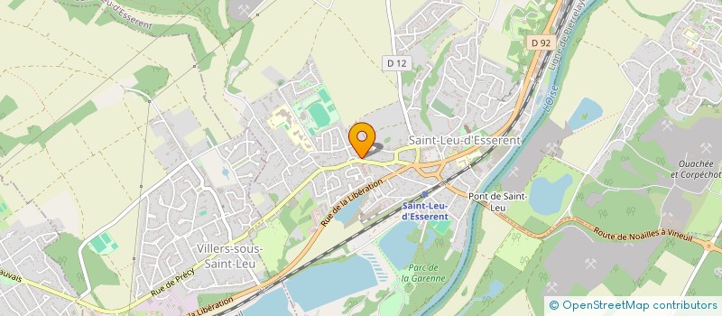 localisation de l'entreprise SOCIETE CIVILE IMMOBILIERE MAROAM  SAINT-LEU-D'ESSERENT