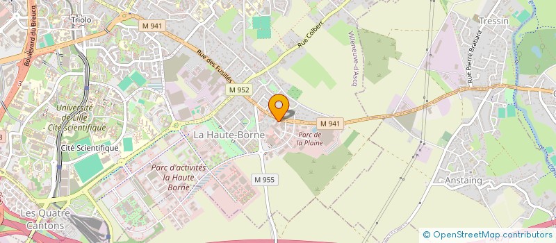 localisation de l'entreprise SOCIETE CIVILE IMMOBILIERE MAROCAINS à VILLENEUVE-D'ASCQ