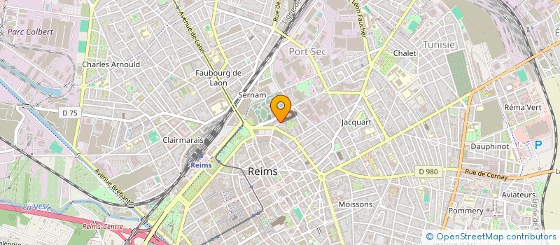 localisation de l'entreprise SOCIETE CIVILE IMMOBILIERE MARZIN  REIMS