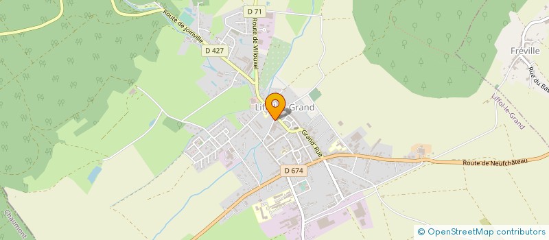 localisation de l'entreprise SOCIETE CIVILE IMMOBILIERE MASSON  LIFFOL-LE-GRAND