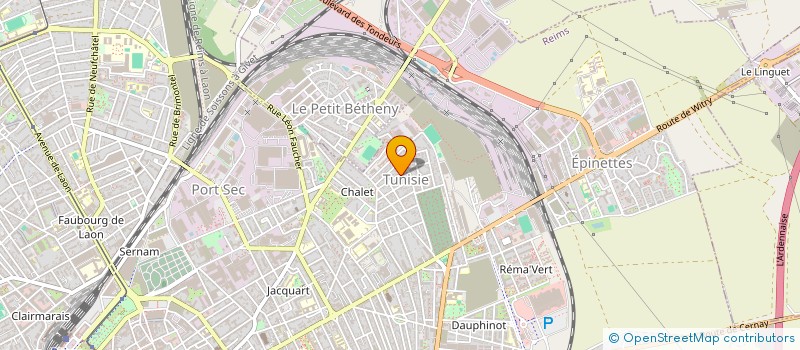 localisation de l'entreprise SOCIETE CIVILE IMMOBILIERE MATED  REIMS