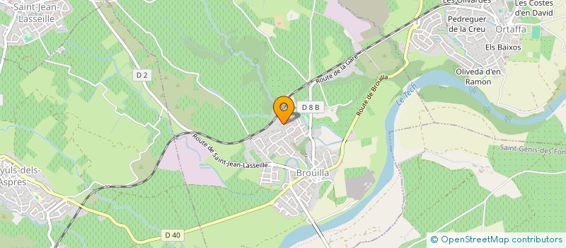 localisation de l'entreprise SOCIETE CIVILE IMMOBILIERE MATELO  BROUILLA