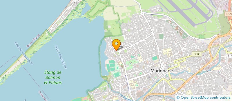 localisation de l'entreprise SOCIETE CIVILE IMMOBILIERE MATHEUSANTIAGO  MARIGNANE