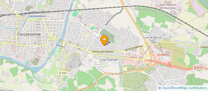 localisation de l'entreprise SOCIETE CIVILE IMMOBILIERE MATHILDE à CARCASSONNE
