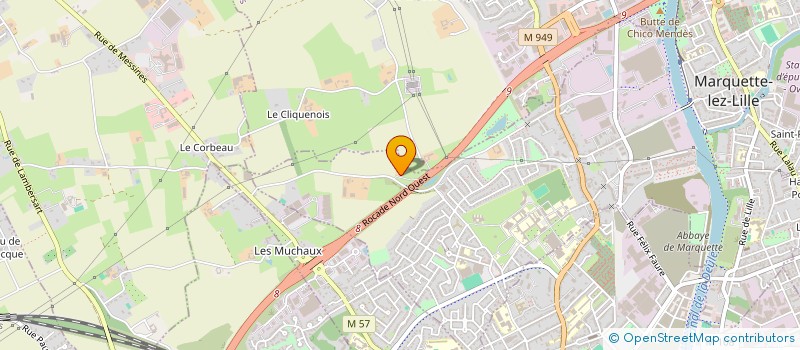 localisation de l'entreprise SOCIETE CIVILE IMMOBILIERE MATIRA  MARQUETTE-LEZ-LILLE