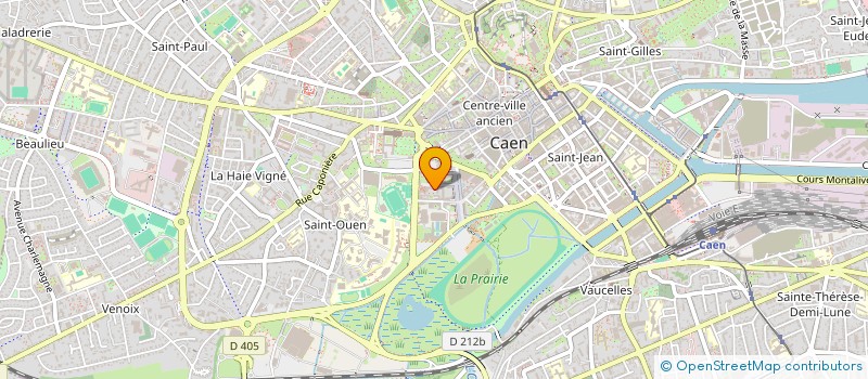 localisation de l'entreprise SOCIETE CIVILE IMMOBILIERE MAUDAG à CAEN