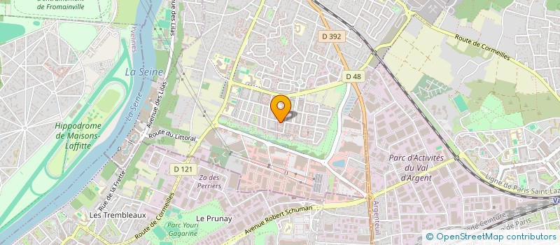 localisation de l'entreprise SOCIETE CIVILE IMMOBILIERE MAUX-FURGEROT  CORMEILLES-EN-PARISIS