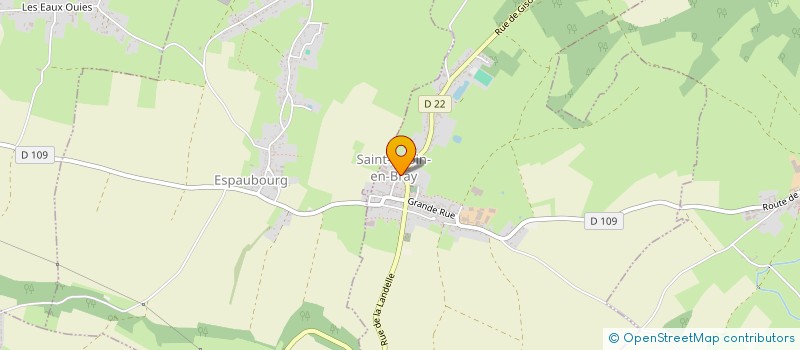 localisation de l'entreprise SOCIETE CIVILE IMMOBILIERE MAVAMA  SAINT-AUBIN-EN-BRAY