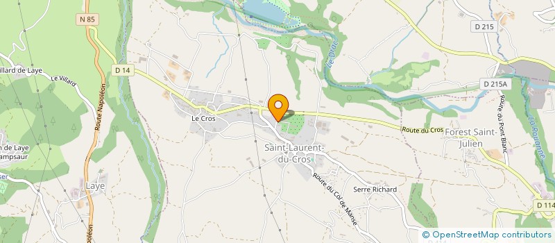 localisation de l'entreprise SOCIETE CIVILE IMMOBILIERE MAX à SAINT-LAURENT-DU-CROS