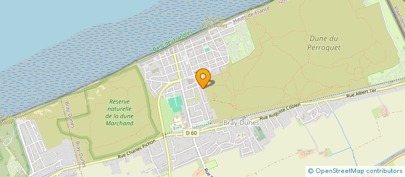 localisation de l'entreprise SOCIETE CIVILE IMMOBILIERE MAYA  BRAY-DUNES