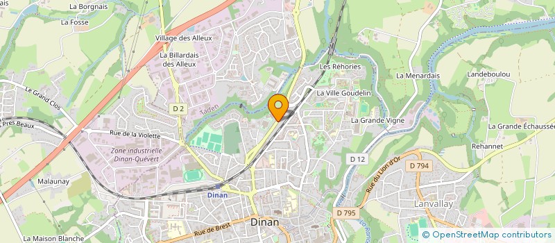 localisation de l'entreprise SOCIETE CIVILE IMMOBILIERE MAYA  DINAN