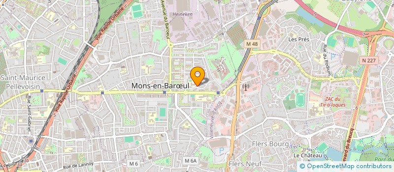 localisation de l'entreprise SOCIETE CIVILE IMMOBILIERE MAYEN  ET PAR ABREVIATION  SCI MAYEN  MONS-EN-BARUL