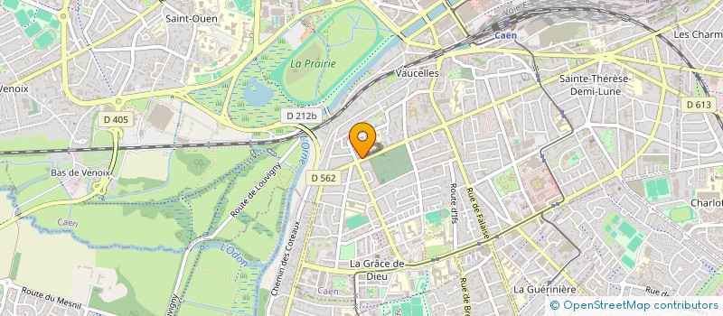 localisation de l'entreprise SOCIETE CIVILE IMMOBILIERE MB INVESTISSEMENT  CAEN