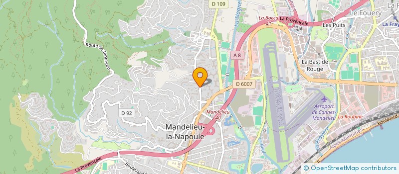 localisation de l'entreprise SOCIETE CIVILE IMMOBILIERE MCM à MANDELIEU-LA-NAPOULE