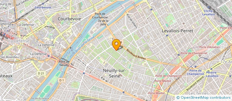 localisation de l'entreprise SOCIETE CIVILE IMMOBILIERE MD 74 à NEUILLY-SUR-SEINE