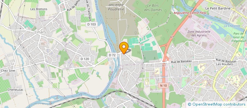 localisation de l'entreprise SOCIETE CIVILE IMMOBILIERE MDC à ANGOULEME