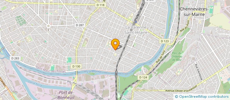 localisation de l'entreprise SOCIETE CIVILE IMMOBILIERE MDS à SAINT-MAUR-DES-FOSSES