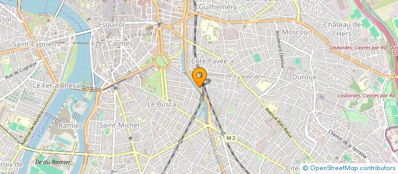 localisation de l'entreprise SOCIETE CIVILE IMMOBILIERE MEB&FILS ET PAR ABREVIATION SCI MEB à TOULOUSE