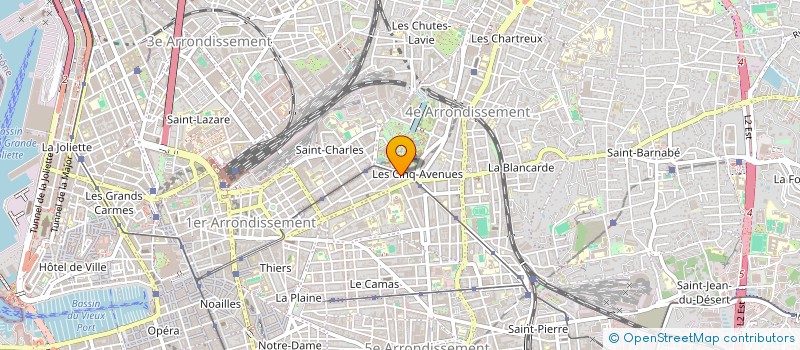localisation de l'entreprise SOCIETE CIVILE IMMOBILIERE MEDINOV 32 à MARSEILLE
