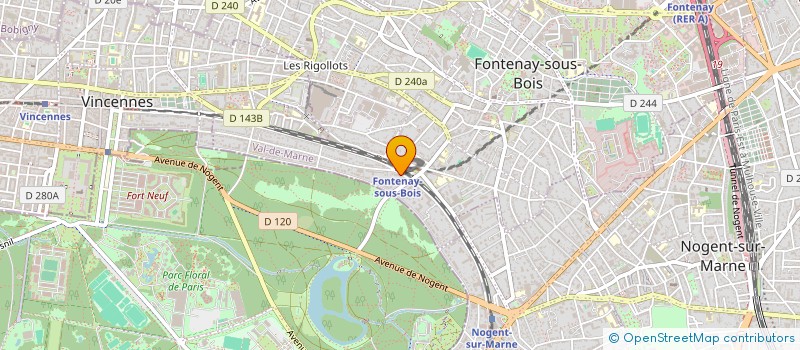 localisation de l'entreprise SOCIETE CIVILE IMMOBILIERE MEDLINE à FONTENAY-SOUS-BOIS