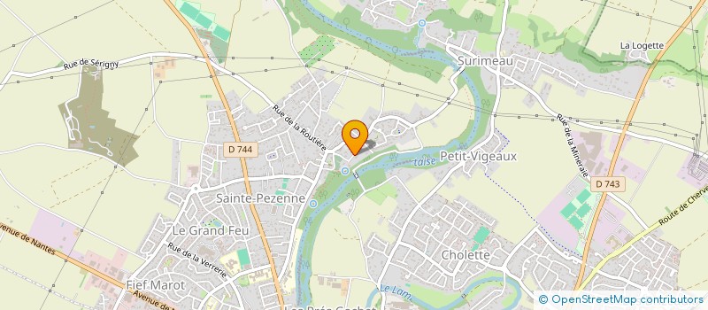 localisation de l'entreprise SOCIETE CIVILE IMMOBILIERE MELLAISE - SCI MELLAISE -  NIORT